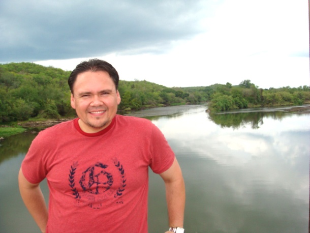 Gerardo de la Rosa en el Rio El Fuerte. Julio 2008. El Fuerte, Sinaloa.