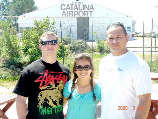 En paseo a la isla catalina en Ca USA Ana Karen y Rodolfo Rodriguez