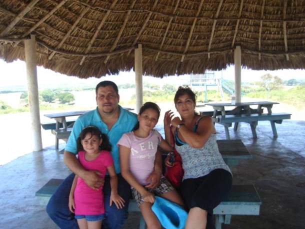 Familia Saenz Cortes en Veracruz, Julio 2009.