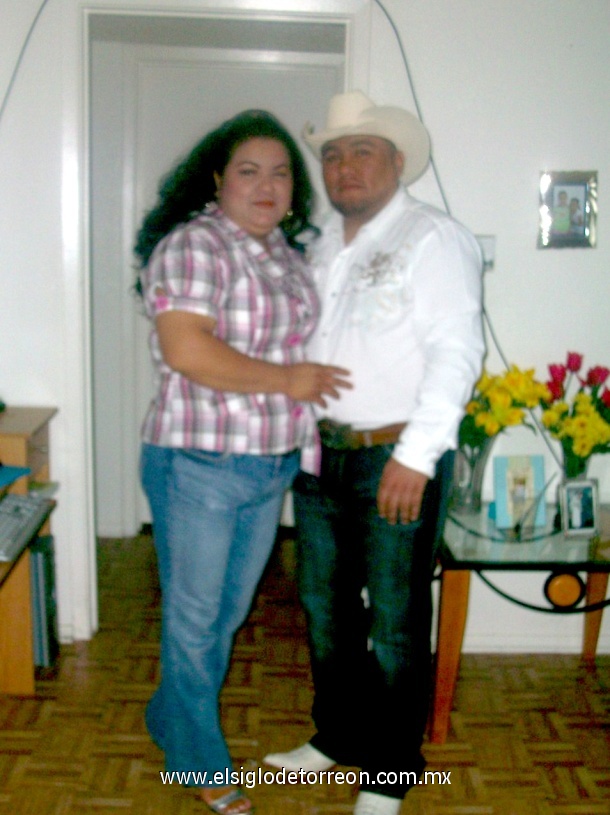 Laura y Edgar en Dallas, Tx. Septiembre del 2009.