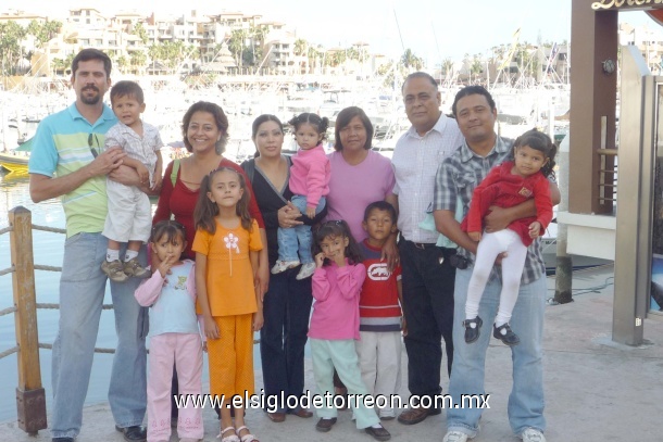 Fam. Rodríguez Guajardo en los Cabos B.C.S.