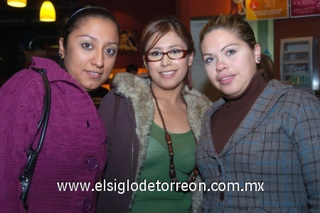 06022009 Ileana González, Alicia Méndez y Iris Jáquez.