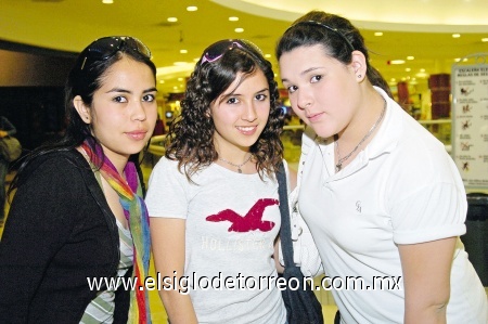 15022009 Claudia Ramírez, Fery Ibargüen y Ana Alicia Prado.