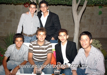 26022009 Ulises Nahle, Manuel Covarrubias, Juan Manuel Muñoz, Carlos Rosales, José Alejandro Pérez y Richard.