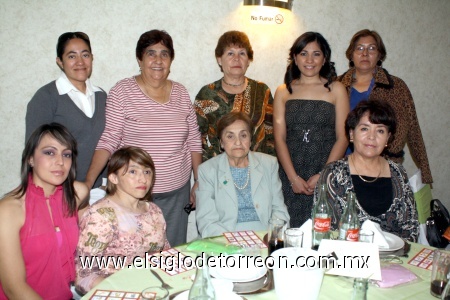 04032009 Cuquis de Arredondo, Mary de Pérez, Mary Pérez, Norma de Pérez, Rosa de la Torre, María Julia Pérez, Sandra Santibáñez, Sandra e Inés de la Torre