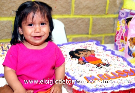 12032009 Melissa Aguilar festejó como Dora La Exploradora su cumpleaños.