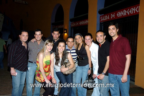 22032009 Carlos, Román, Mario, Pablo, Alejandro, Érika, Hilda, Elena, Elizabeth y Fernando.