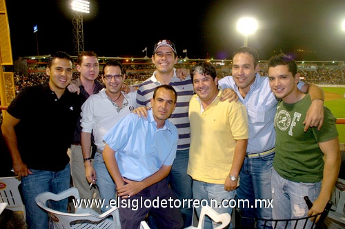 29032009 Roberto Barranco, Jorge Cázares, Alberto Calderón, Alberto Ramírez, Eduardo Madero, Fer Galindo, Luis Cárdenas y Yohualli Campos.