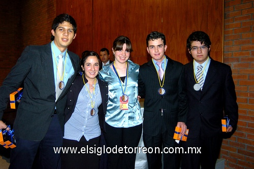 05042009 Jueces Toast Master Raúl Ricalde, Gustavo Puentes y Salvador Barbalena.