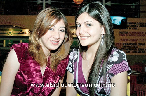 19042009 Natalia Madrazo y Siham Hamdan.