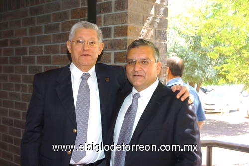 27042009 Enrique Macías y Carlos Morfín.