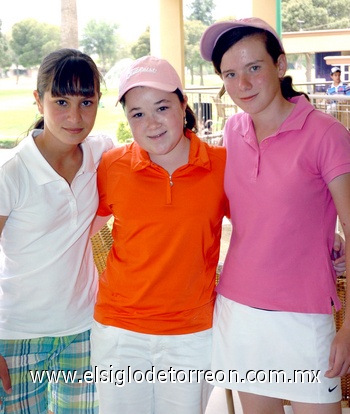 29042009 Muy deportistas. Breatriz, Regina y Cecy.