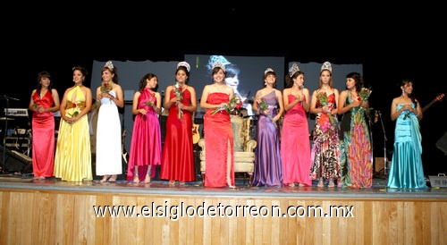 05052009 Las candidatas, todas ellas alumnas del Instituto Francés.