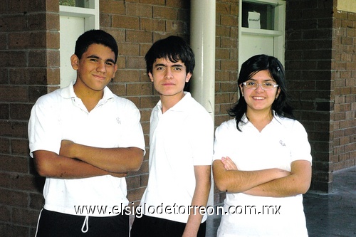 08052009 Arturo García Favila, Carlos Cortés Aguilar y Cecilia Martínez Álvarez.