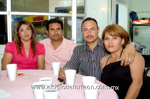 10052009 Angélica María, Miguel Ángel, Arturo López y Clara Alicia.