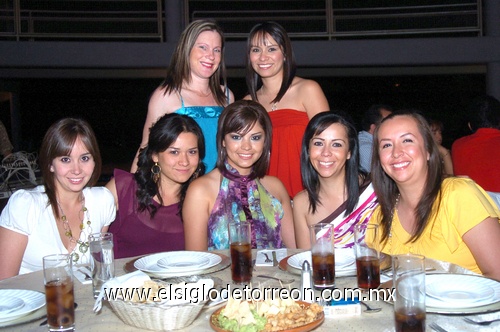 18052009 Lupita Sandoval, Lorena Montalvo, Talina Barrientos, Cecy Ávalos, Sofi Pérez, Yuralis León y Lorena Meza.