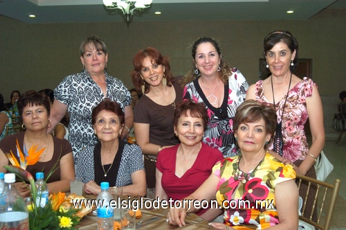 16052009 Juanita, Estela, Rosa, Susana, Rosario, Estela, Doris, Maly, Tere, Gaby e Ileana.