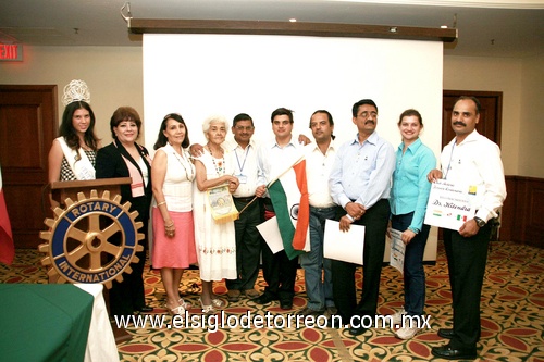 16052009 Visita de Rotarios de la India al Club Rotario Torreón Centenario.