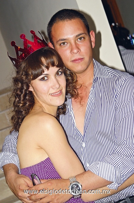 Alma Márquez y Beto Campos.