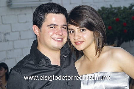 Nacho Celis y Fabiola Garza.