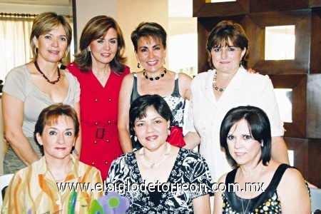 Anita, Lula, Lulú, Ana, Laver, Sara y Lily.