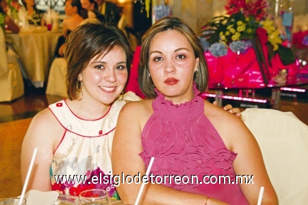 Mariana Pereda y Marlen Romero.