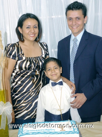 17052009 Niño Saúl Valdés Vidaña celebró su Primera Comunión el pasado viernes 15 de mayo de 2009.- Érick Sotomayor Fotografía