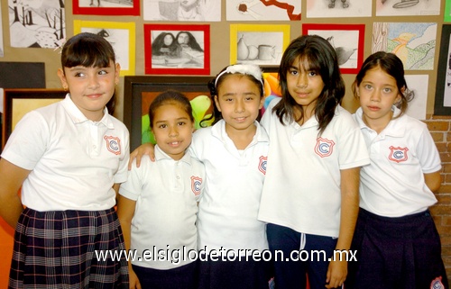 31052009 Valeria Elizabeth Rodríguez, Karime Parra, Marina Idalia, Alicia Ortiz y Bárbara Victoria Magaña.