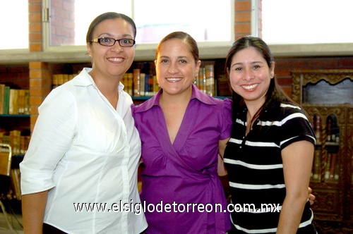 31052009 Gabriela Román, Gabriela Aguirre e Imelda Herrera.