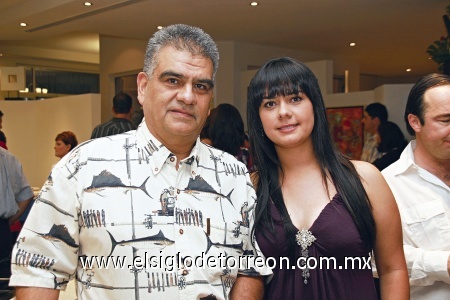 INAUGURACIÓN César Jáidar y Karina Jáidar.