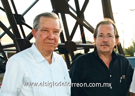 Organizadores. Ramón Iriarte y Fernando Villalobos.