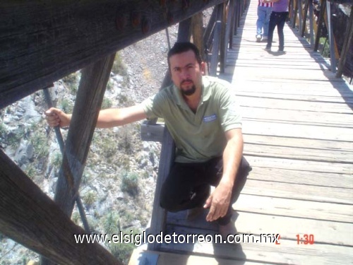 Carlos Carillo Oliva, Puente de Ojuela en Mapimí, Dgo