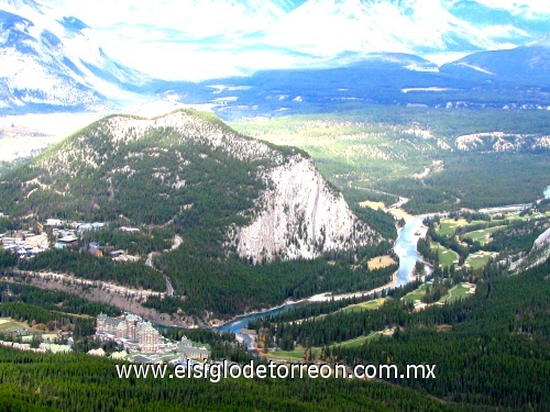 En las alturas, en Banff, Canada. 16 sep 2009