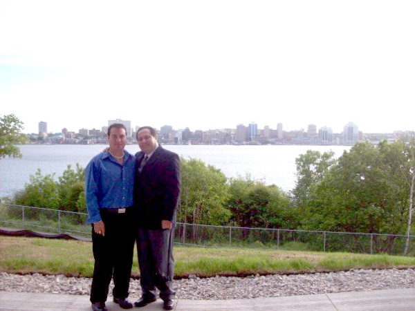 Dr. Jesus Rios e Hijo Jacobo Rios en Halifax Nueva Escocia en Canada. 2008