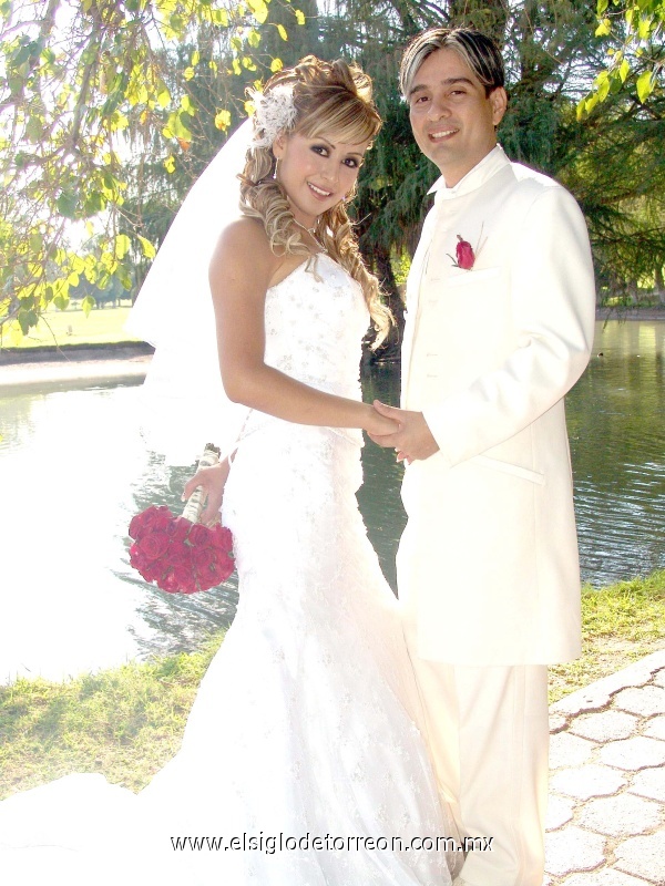 Foto de aniversario de nuestra boda del dia 18 octubre 2008. Elia Sotelo y Arturo Perez. Torreón, Coahuila.