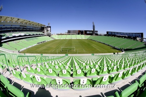 La flamante casa de los albiverdes, recibe los últimos toques para su terminación, ya que el próximo miércoles 11 será inaugurado.