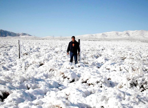 El titular de la Unidad Estatal de Protección Civil Homero Navarro, informó de la segunda precipitación de nieve en Chihuahua.