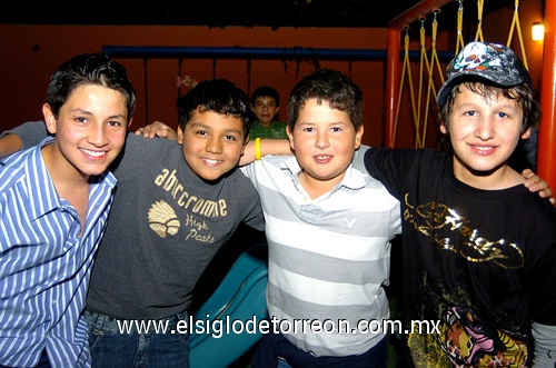 23122009 Julián, Carlos, Diego y David.