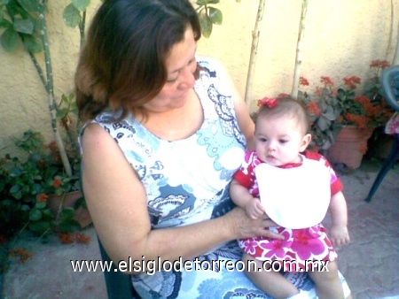 Abuelita Keta con su nieta Gabriela Ramírez Jiménez y cumpleaños de su tía Mayela Ramírez.