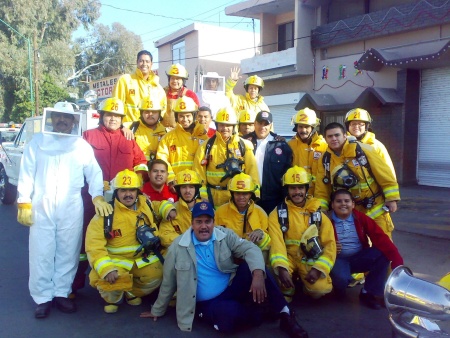 24 de Junio día del socorrista bomberos de Gómez Palacio. Fotografía enviada por Luis Arguijo.