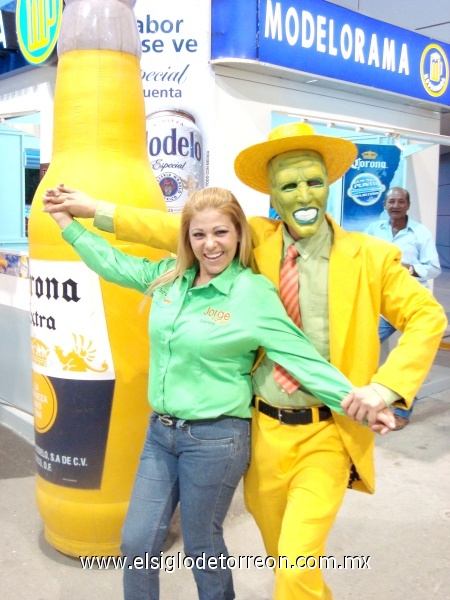 En la feria. Fotografía enviada por Angelica