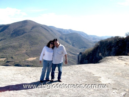 Hierve el Agua Oaxaca. Fotografía enviada por Alvarez Martìnez.