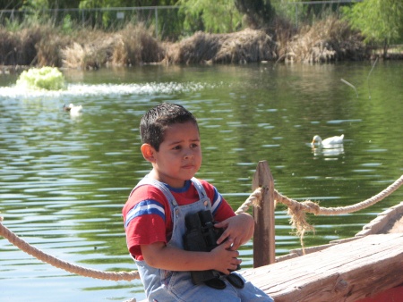 Cristian en parque las Etnias.