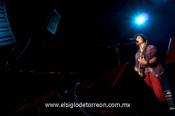 Volagio fue la tercera banda en participar en el Rockampeonato Telcel 2010.