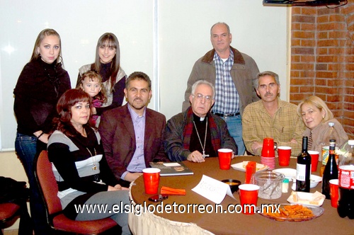 26122010 Carlos de la Torre, Blanca López, Blanca de la Torre y María José de León.