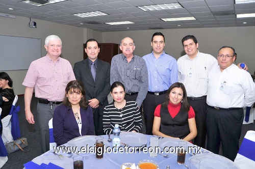 25022011  Natera, Cecilia Ramírez, Lupita Guerrero, Alberto Rodríguez, Luis Dibe, Juan José Aguilera, William Ontiveros, David Montelongo y David Vega.