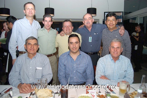 27022011  Murra Marcos, David Vega, Rolando González, Carlos Bracho, Gerónimo Bosch, Jacobo Aguilar, Juan José Aguilera y César Arriola.