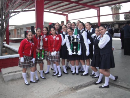 14 Feb 2011 concurso de escolta Zona 505 Colegio Bilungüe de la Laguna 3er Lugar. Colegio Mijares 1er Lugar Fotografía enviada por Daniela Alemán.