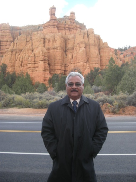 Jaime Urquizo en reciente viaje a Utah Bryce Canyon. Fotografía enviada por Jaime Urquizo.