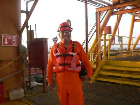 En algun Lugar de la Sonde de Campeche 22 de Junio 2011. Fotografía enviada por José Rodríguez Gallardo.